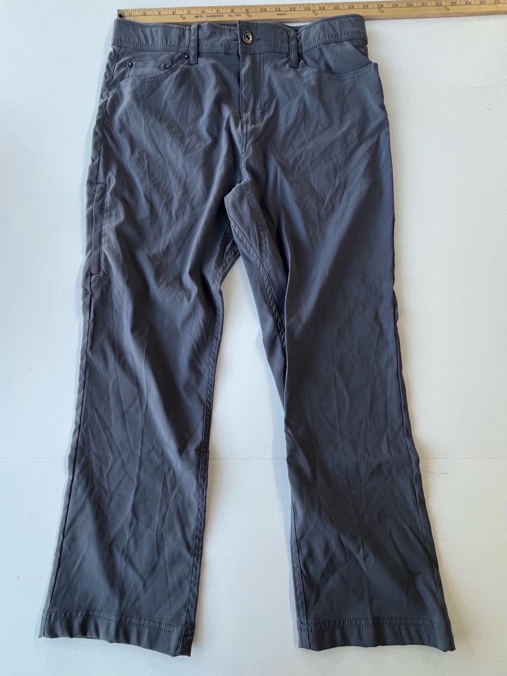 Gerry Men's Tech 5 Pocket Stretch Fabric Comfort Waistband Pant 34”